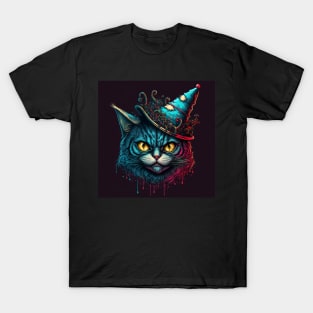 Christmas Angry Cat T-Shirt